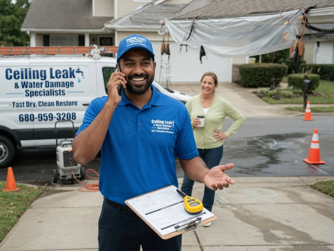 Ceiling Leak Cleanup Grand Ronde, OR FAQs